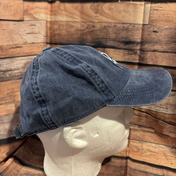 Dog Mom Hat Baseball Cap David & Young Women's Blue Embroidered Paw Print - Picture 2 of 7